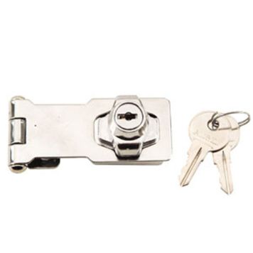 LEDHASP MILLERS MED CYLINDERLÅS 75MM