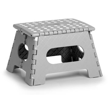 PALL VIKBAR 35X28X22CM LJUSGRÅ  