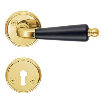 INNERDÖRRHANDTAG BESLAGSBODEN MÄSSING