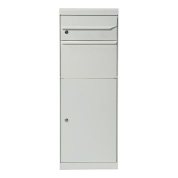 POSTLÅDA MEFA MAPLE 661 ALUMINIUM VIT