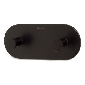 VÄGGKROK HABO BLACK EDITION GENTLE DUBBEL SVART