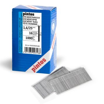 DYCKERT PINTOS BANDAD 1,6X25MM ELFZ 1000ST/FP