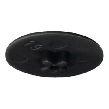 TÄCKLOCK HÄFELE 17MM SVART