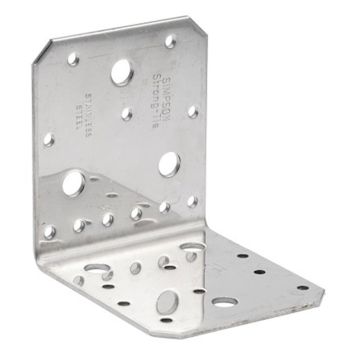 VINKELBESLAG SIMPSON STRONG-TIE ROSTFRI 90X90X65X2,5MM