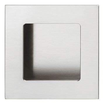 SKÅLHANDTAG 50X50MM ROSTFRITT STÅL