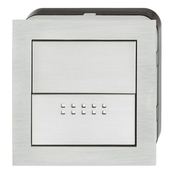 SKÅLHANDTAG 74X74MM STÅL