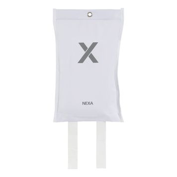 BRANDFILT NEXA FB-120 VMD SILIKON 120X120CM VIT     