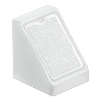 HÖRNSKARV MED KÅPA VIT