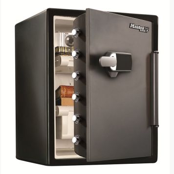 VÄRDESKÅP MASTERLOCK LFW205TWC SVART/GRÅ