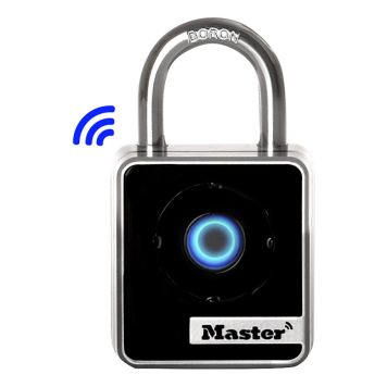 HÄNGLÅS MASTERLOCK 4400EUREC BLUETOOTH SVART 47 MM