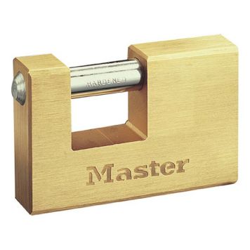 HÄNGLÅS MASTERLOCK 607EURDCC MÄSSING