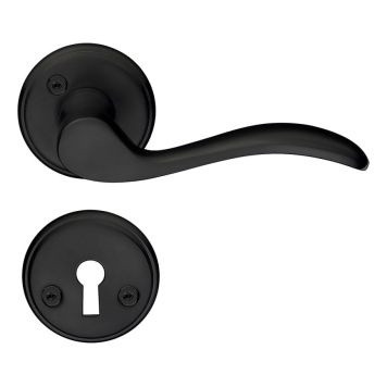 INNERDÖRRHANDTAG BESLAGSBODEN SPAR MATT SVART 108MM