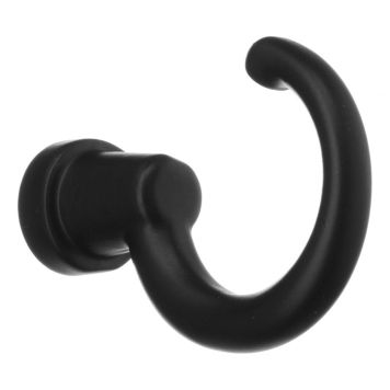 VÄGGKROK BESLAGSBODEN 35MM MATT SVART 