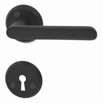 INNERDÖRRHANDTAG HABO INKL. NYCKELSKYLT NEW YORK SVART