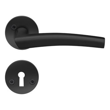 INNERDÖRRHANDTAG BESLAGSBODEN B290BNS SPAR SVART