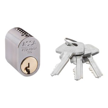 CYLINDER ASSA ABLOY SA 0301 NICKEL MED 3ST NYCKLAR
