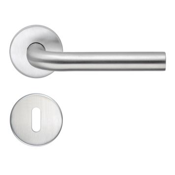 INNERDÖRRHANDTAG BESLAGSBODEN B911SN BORSTAT STÅL