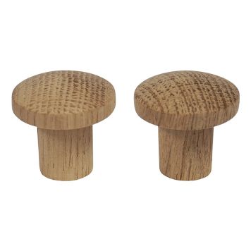 TRÄKNOPP HOME IT Ø2,5CM NATUR 2-PACK