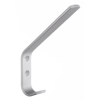 HATTKROK BESLAGSBODEN 140MM MATT ALUMINIUM