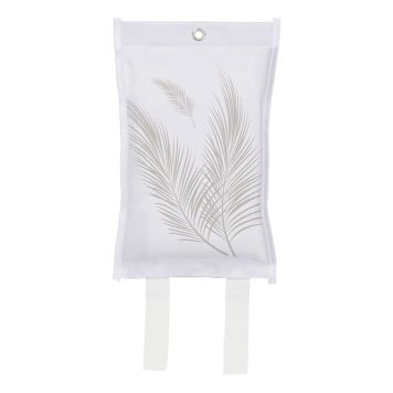 BRANDFILT NEXA PALMBLAD 120X120CM VIT