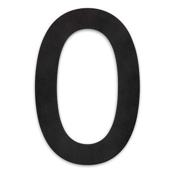 HUSNUMMER HABO HOME 0 SVART 210MM