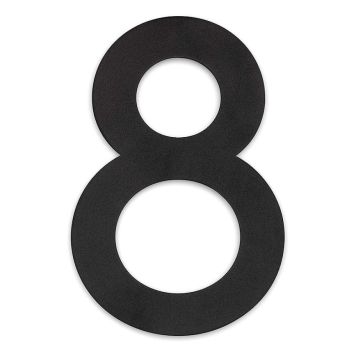 HUSNUMMER HABO HOME 8 SVART 210MM