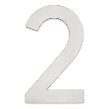 HUSNUMMER HABO HOME 2 ROSTFRI 210MM