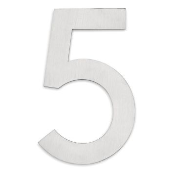 HUSNUMMER HABO HOME 5 ROSTFRI 210MM