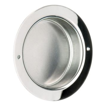 SKJUTDÖRRSHANDTAG BESLAGSBODEN BK903 50MM POLERAT STÅL