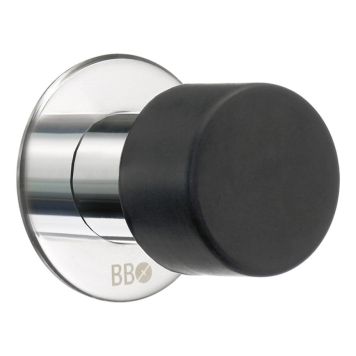 DÖRRSTOPP BESLAGSBODEN 45MM POLERAT STÅL