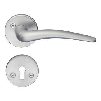 INNERDÖRRHANDTAG BESLAGSBODEN B284KMNS BORSTAT KROM