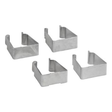 CLIPS ELFA TILL STATIV GALVANISERAD 4-PACK 