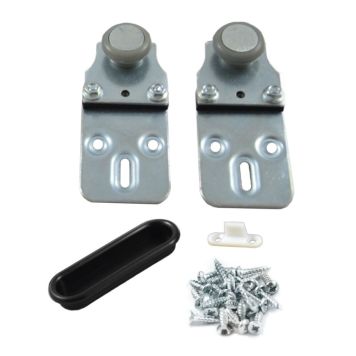 BESLAG FÖR SKÅP-SKJUTDÖRR BLÅ 28 KG