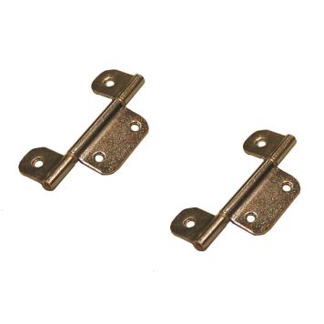 GÅNGJÄRNSSATS TILL VIKDÖRRAR MED BESLAG RÖD