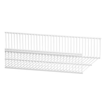 TRÅDHYLLKORG ELFA 607X337MM VIT