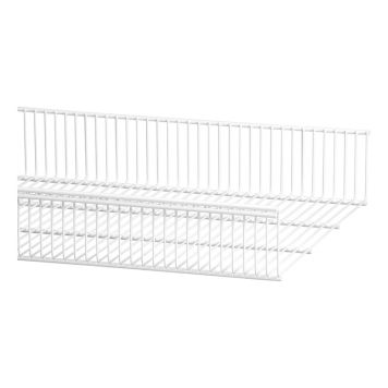 TRÅDHYLLKORG ELFA 902X438MM VIT