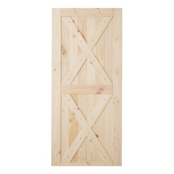 SKJUTDÖRR HABO COUNTRY 2133X1000MM OBEHANDLAD FURU