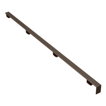 KONSOLTÄCKLIST ELFA KLICK IN CENTER 421X14X20MM GRAPHITE