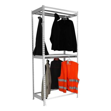 KLÄDHÄNGARE SIMONRACK SIMONCLOTHING DOUBLE3 300X90X75CM GRÅ