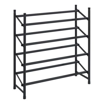 SKOHYLLA WENKO HERO SVART 25X68X62-115 CM