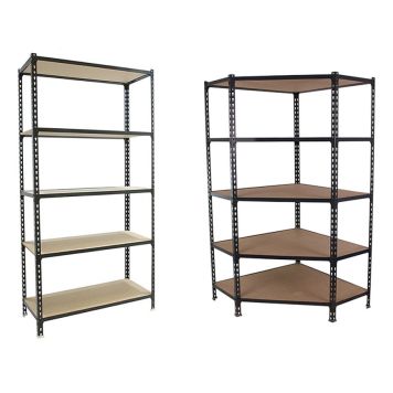 LAGERHYLLA SIMONRACK MADERCLICK 5 180X90X40CM ANTRACIT 2-PACK