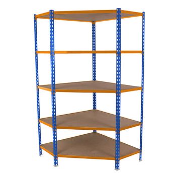 LAGERHYLLA SIMONRACK MADERCLICK 5 180X90X50CM BLÅ/ORANGE 