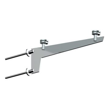 BESLAG TILL ENTRÉTAK WING MAXI TILL GLAS 750X1500 MM 2ST