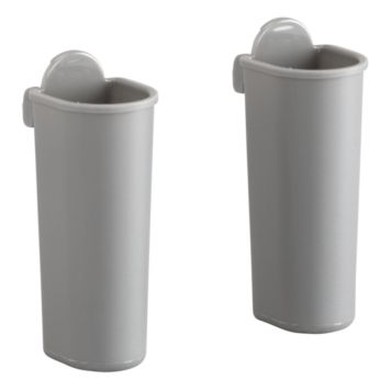 PRYLKOPP ELFA GRÅ 2-PACK 
