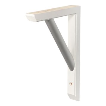 KONSOL LUNDBERGS CARL 250X30X350MM VIT/ALUMINIUM