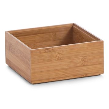 FÖRVARINGSLÅDA BAMBU 15X15X7CM