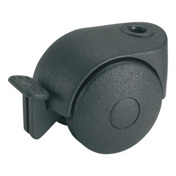 DUBBELHJUL 50X58MM SVART VRIDBART/LÅSBART