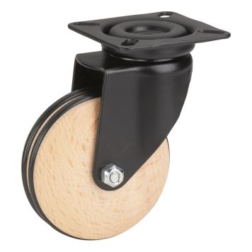 LÅDHJUL 50X22MM BOK