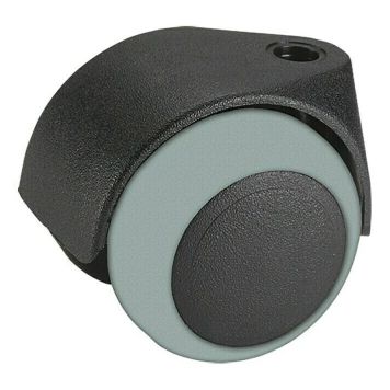 MÖBELHJUL FÄSTHÅL 40X47MM 