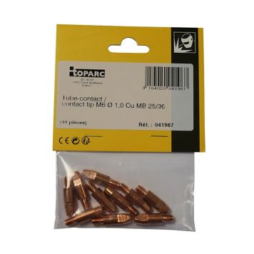 KONTAKTRÖR M6 Ø1,0MM 250 A 10ST